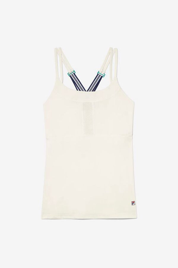 Fila Heritage Tennis Cami Women's Tank Top - Navy,NZ 761-39265